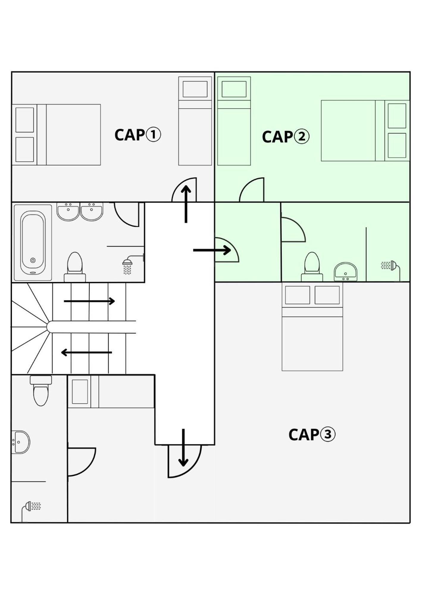 Entre Midi - Maison D'Hotes - B&B กาเปสตอง ห้อง รูปภาพ